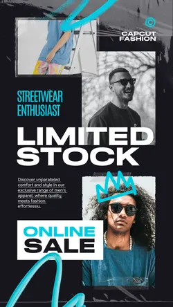 3 Multi-product Image + Men's Clothes Street Urban