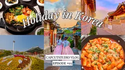 Holiday Vlog Youtube Aesthetic Simple Thumbnail