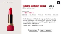 Beauty & Personal care lipstick