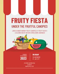 Food Fruity Fiesta IG Template