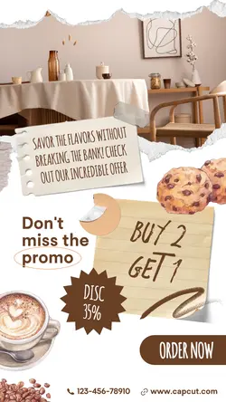 Restaurant Promotion Sale Instagram Story
