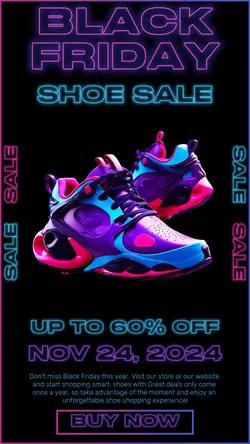 Black Friday Shoe Sale