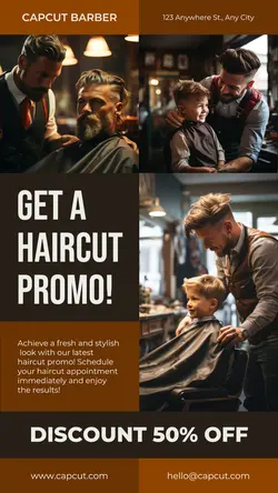 Barber Shop Promotion Instagram Story