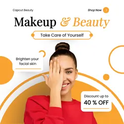 Beauty Makeup Instagram Post