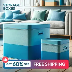 E-commerce Hero Image Household Storage Boxes