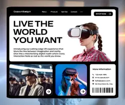 Electronics Virtual Reality Facebook Post 
