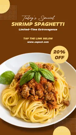 Food Today Special Menu Promotion