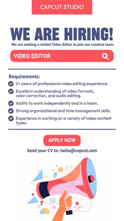 Job Vacancy Introduction Instagram Story