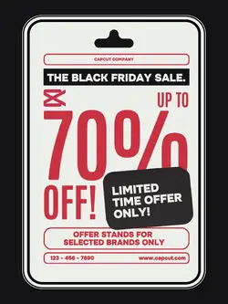 Black Friday Sale Poster