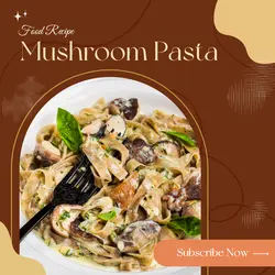 Elegant Style Food Tutorial Youtube Thumbnail 1:1