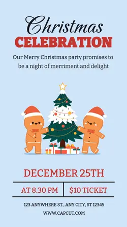 Christmas Celebration Instagram Story