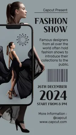 Fashion Show Instagram Story