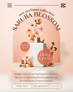 Beauty Perfume Promotion Instagram Portrait 