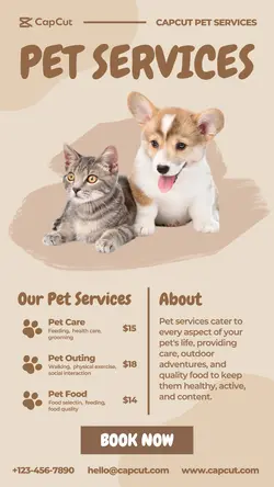Pet Service Instagram Story