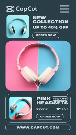 New Collection Headsets Promotion Page
