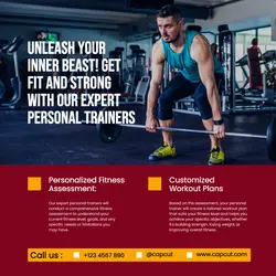 Gym Promotion Instagram Post