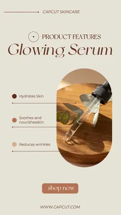 Glowing Skin Tips Instagram Post