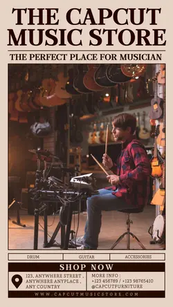 Other industries Entertainment music store