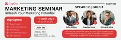 Business Marketing Seminar Twitter Header