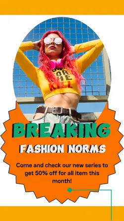 Fashion Crop Top Sale Instagram Story