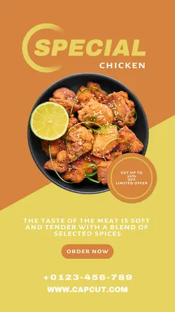 Special Food Chicken Sale Instagram Story