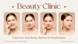 Beauty and Personal Care Beauty Clinic Display