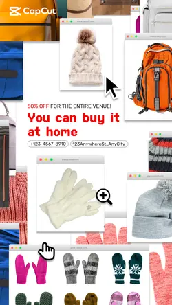 Services Shopping website Promotion Minimalist style