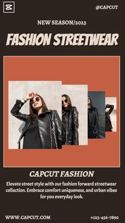 fashion streetwear instagram story