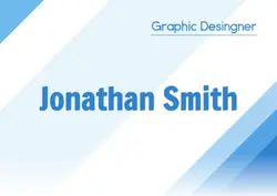 Non-marketing Personal Cards Name