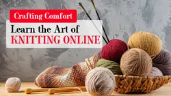 Youtube Thumbnail - Learning Knitting Online