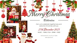 Merry Christmas Celebration YouTube Intro