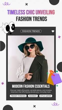 Fashion Elegant Promotional Instagram Story