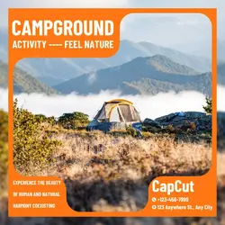 Entertainment Campground Activity Minimalist