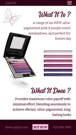 Beauty Eye Shadows Product Display Tiktok