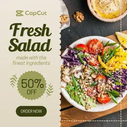 Food and Beverage - Salad - Instagram Post