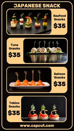 Food Japanese Snacks Instagram Story