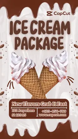 Ice Cream Package Display Tiktok