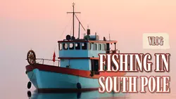 Fishing In South Pole Vlog Youtube Thumbnail
