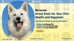 Pet Service Promotion Twitter Post