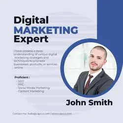 Business Digital Marketing Expert Information