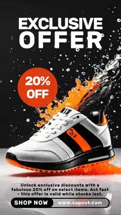 January Track Discount Info Instagram Story