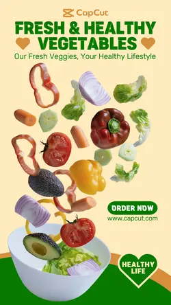 Food And Beverage Fresh And Healthy Vegetables