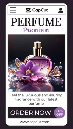 Premium Perfume Sale Promotion