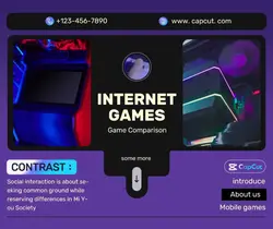 entertainment internet games contrast trend