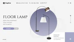 Household Floor lamp Show Minimalist