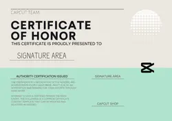 Education campus Information display Certificate