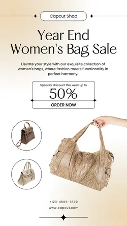 New Year Sale Fashion Bag
