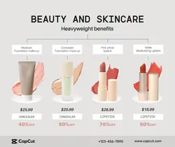 Beauty Concealer Lipstick Effect Minimalist 