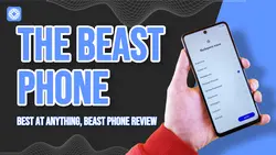 Smartphone Review Youtube Thumbnail Simple Design