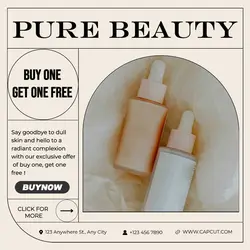 Beauty & Essence Product display Minimalist